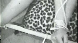 My secret life with vintage bondage and hairy beaver bound up 😈