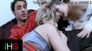 we're two slutty girls getting fucked in pussy and ass