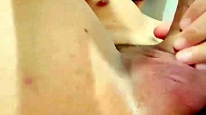 Feeling so aroused while exploring my tight ass in solo play