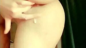 she dives into squirting masturbation session with intense release