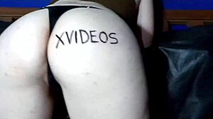 Asian Babe With Big Natural Tits And Juicy Ass Masturbates In Lingerie