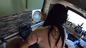 Hey, watch this milfycalla stepmom cheating in leggings with ass shaking and cum 😏💦