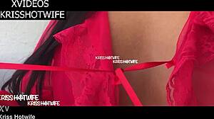 omg, this brazilian hotwife kriss gives a naughty christmas gift with her big ass and tits shaking! 🎄🍑🔥