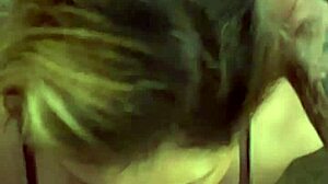 Wow, this sexy milf wife deepthroats her husband's huge cock until he explodes with cum in her mouth!