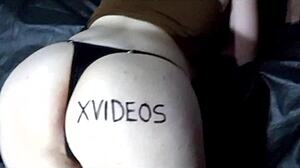 Asian Babe With Big Natural Tits And Juicy Ass Masturbates In Lingerie