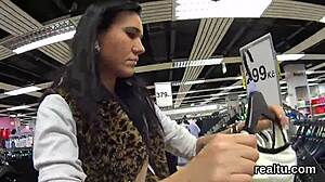 ADORABLE CZECH GIRL Gets SEDUCED In The SHOPPING CENTRE And PENETRATED In POV!