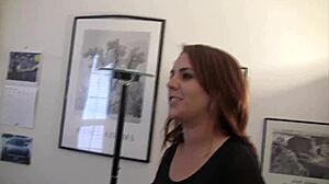 I mean alisha adams that redhead with big tits givin handjob til cumshot