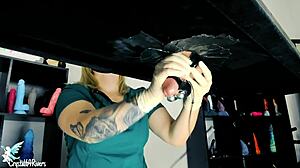 Naughty Nurse Uses Milking Table With Toys On Patient