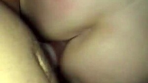 Big cock closeup pounding horny pussy in homemade amateur action with cum finish