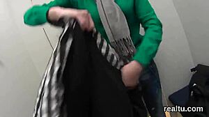 Perfect Czech Sweetie Gets Tempted in the Mall. She's Reamed in Pov with Clothes Ripped for Hardcore Action!