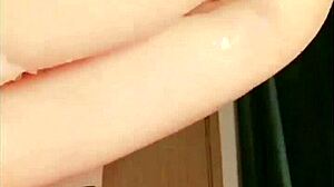 she dives into squirting masturbation session with intense release