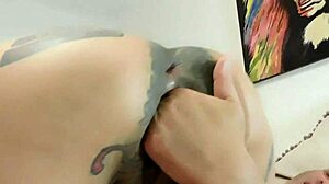 Neighbor slut gets intense anal fisting and rough assfucking with deep cum inside her