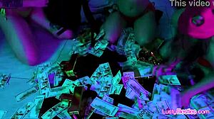 Busty bikini girlfriends get wild stealing and fucking in a hot foursome on spring break.  