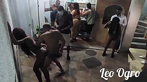 I got milk from the milf next door, but wait, did I mean sexmex with colombian lina henao in quickie blowjob?