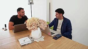 Masturbation Homemade Video With My Big Black Latex Dildo