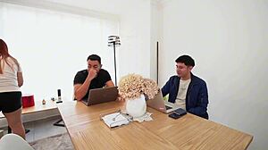 Masturbation Homemade Video With My Big Black Latex Dildo