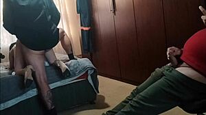 Stepdad And Friend Team Up To Fill Me In Wild Ride