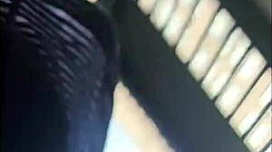 Got Caught Filming Wife Upskirt - What A Wet Pussy Flash!