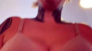 Influencer Famosa Trains in Sports Bra at Gym While Guys Stare at Her Wet Legs and Soaked Pussy