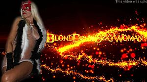 Pleasure Hits Hard As Blonde Mature Milf Masturbates Pussy On Webcam!