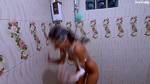 You think this cute german girlfriend can handle deepthroat blowjob and hard cowgirl riding in bathroom pov until cum in mouth?