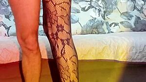 Oh man, check out this slender milf riding in erotic lingerie for homemade amateur fun