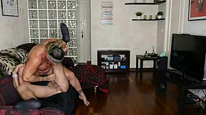 Bold policeman arrives to arrest muscular milf but ends up deepthroating and assfucking her