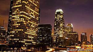 Wondering how this sizzling les tastes that juicy pussy in lingerie?