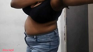 indian girl niharika goes viral with solo softcore show featuring her big natural tits and tight pussy