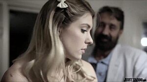 Petite 18+ Brunette Gets Tight Pussy Fucked By Uncles Big Cock In Pov Fantasy