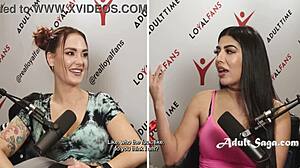 Arab Pornstar with Big Boobs in Casting Interview