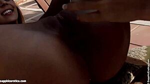 Klaudia and Natali dive into this nice lesbian scene. They finger and lick each other passionately, oops, I mean erotically by Sapphic Erotica.