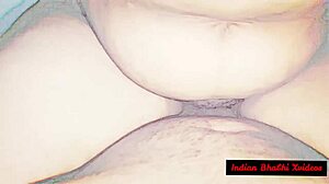 Aunty Rides Devar Sex With Big Black Cock. Indian Mother In Law Enjoys Monster Cock In Riding Action.