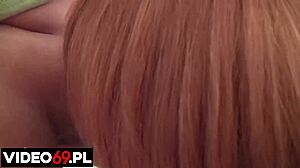 Polish pornstar sara k gives blowjob to cougar milf!