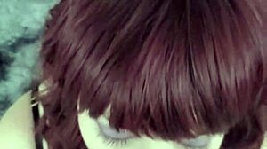 I love when alt redhead babe sucks my cock before missionary fucking