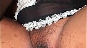 Black Maid Desires Young 18+ Guy For Bedroom Action With Curvy Ebony Friend