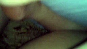 Oh man, my girlfriend made this homemade video where she's cheating in her panties on the phone