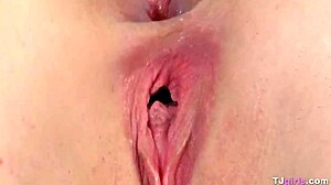 Debora, why are you and Kristy Black gaping your pussies in stockings like that?