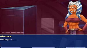 In this Star Wars Orange Trainer part 3, the master dominates sexy slave whores with tits in a BDSM group sex game.