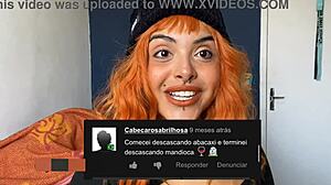 lendo comentários do meu vídeo boquete macio gordinha, what do you think?