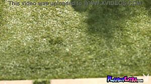 i feel so free stripping my big natural tits outdoors, this blonde teen sky wonderland taking a relaxing sunbath with softcore tease