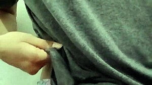 Video leaks of young 18+ woman touching herself in front of the camera homemade horny sexy hot big natural tits groping!