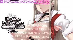 beta faces 4 min joi challenge with censored femdom feet humiliation in game contest