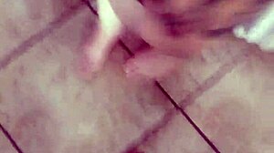 Flashed His Cock To Beautiful Girl In Garage. Cute Not Brother Gets Blowjob And Sucking With Licking And Masturbation.