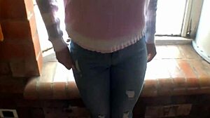 this hot college girl gives amazing blowjobs until cum fills her cute mouth every day