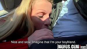 Hey, check out this public pickup with Lucie getting hardcore outdoor blowjob and sucking 😏