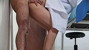 Medico mexicana nataly gets fucked during work hours on hidden camera