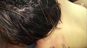 Found my friend's mom alone at home jeje 😏