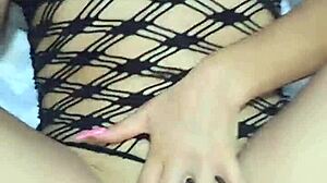 colombian latina takes anal assfucking without condom while smoking cigarette and giving oral to friend in homemade squirting session