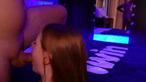 Bold Cumshot Compilation with Cute Teen Bunny in Rough POV Sex